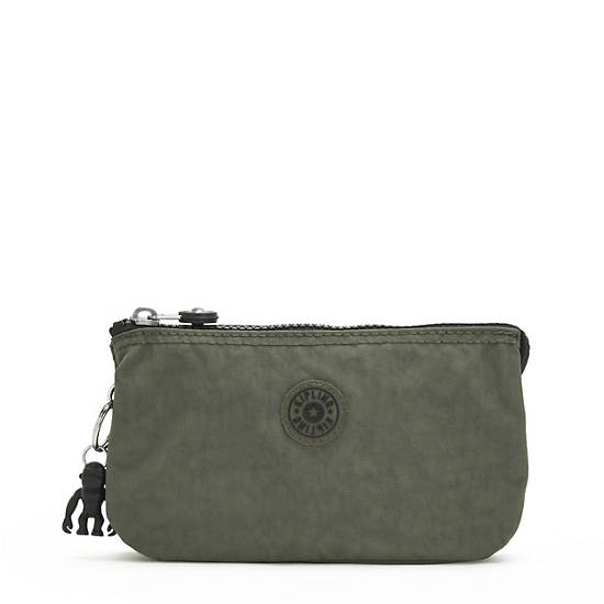 Sacs Kipling Creativity Large Pouch Vert | FR 1128FD